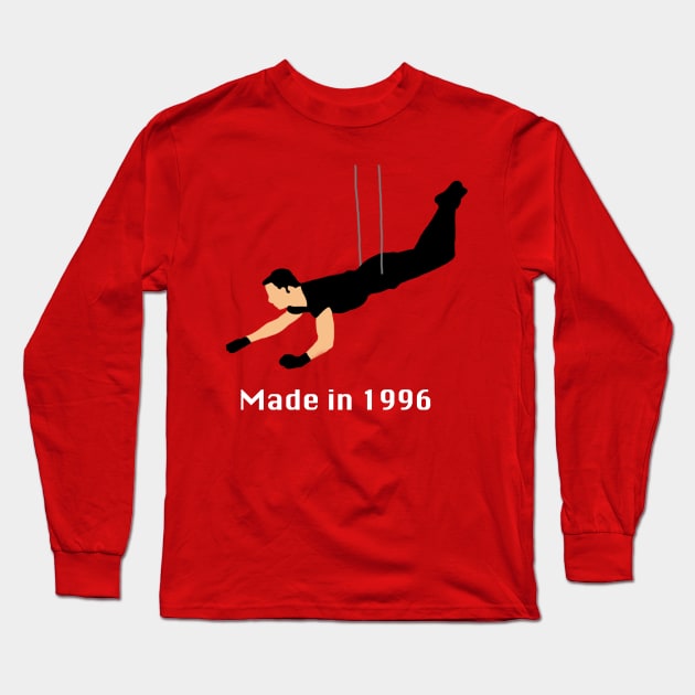 Made in 1996 Long Sleeve T-Shirt by MovieFunTime